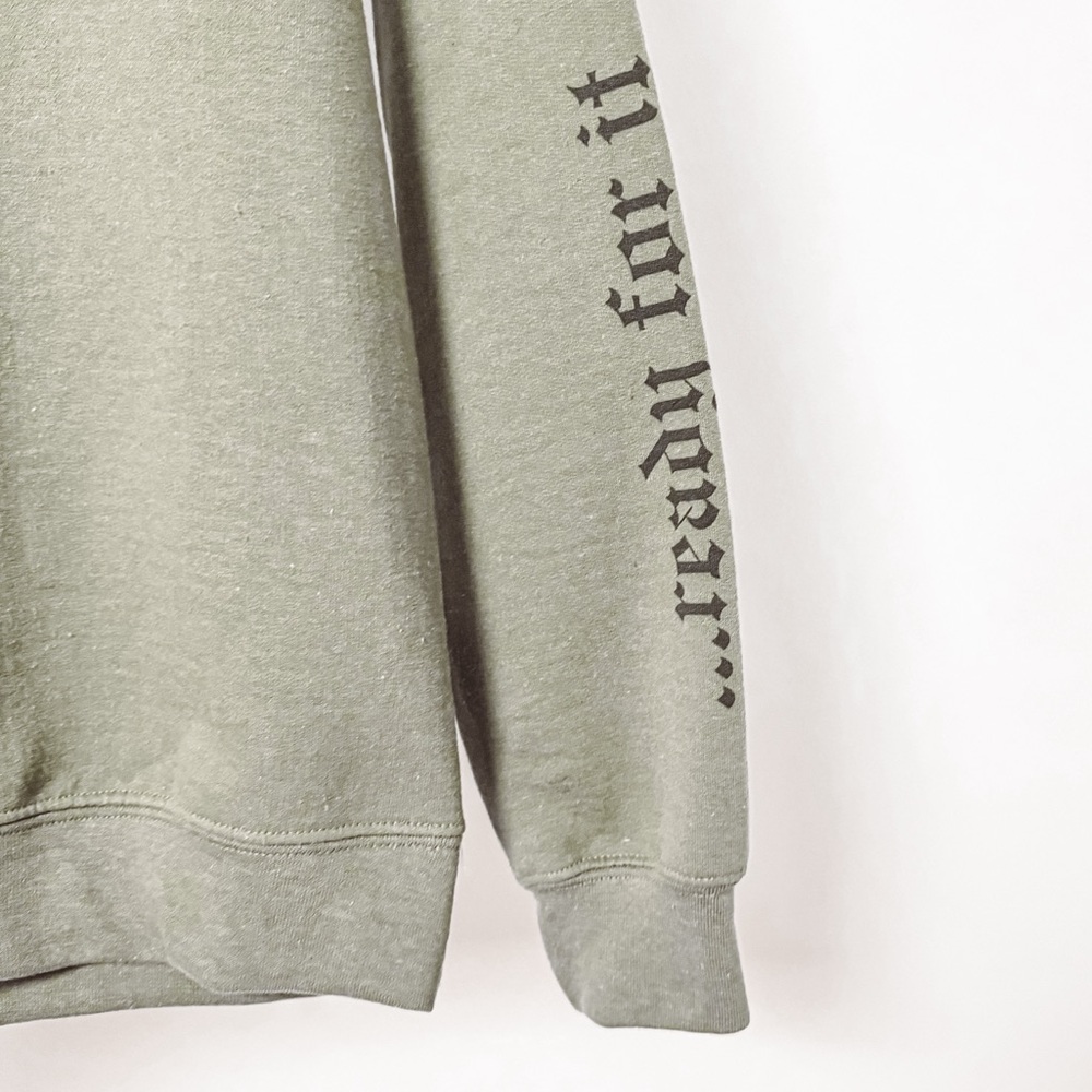 Taylor‎ Swift ...Ready For It Sleeve Snake Reputation Era Sweatshirt Green Small - Picture 4 of 7
